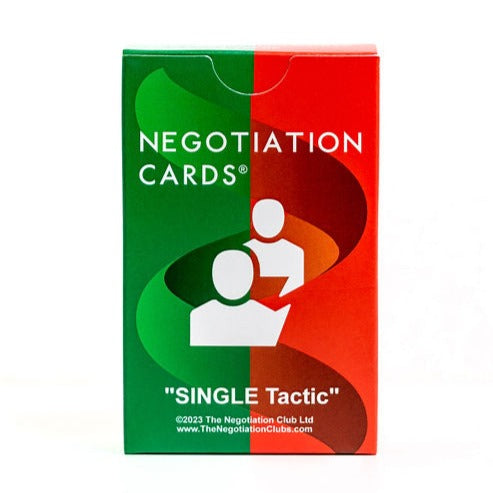 Single Variable-Single Tactic Negotiation Cards